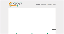 Desktop Screenshot of flossdorf-gmbh.de